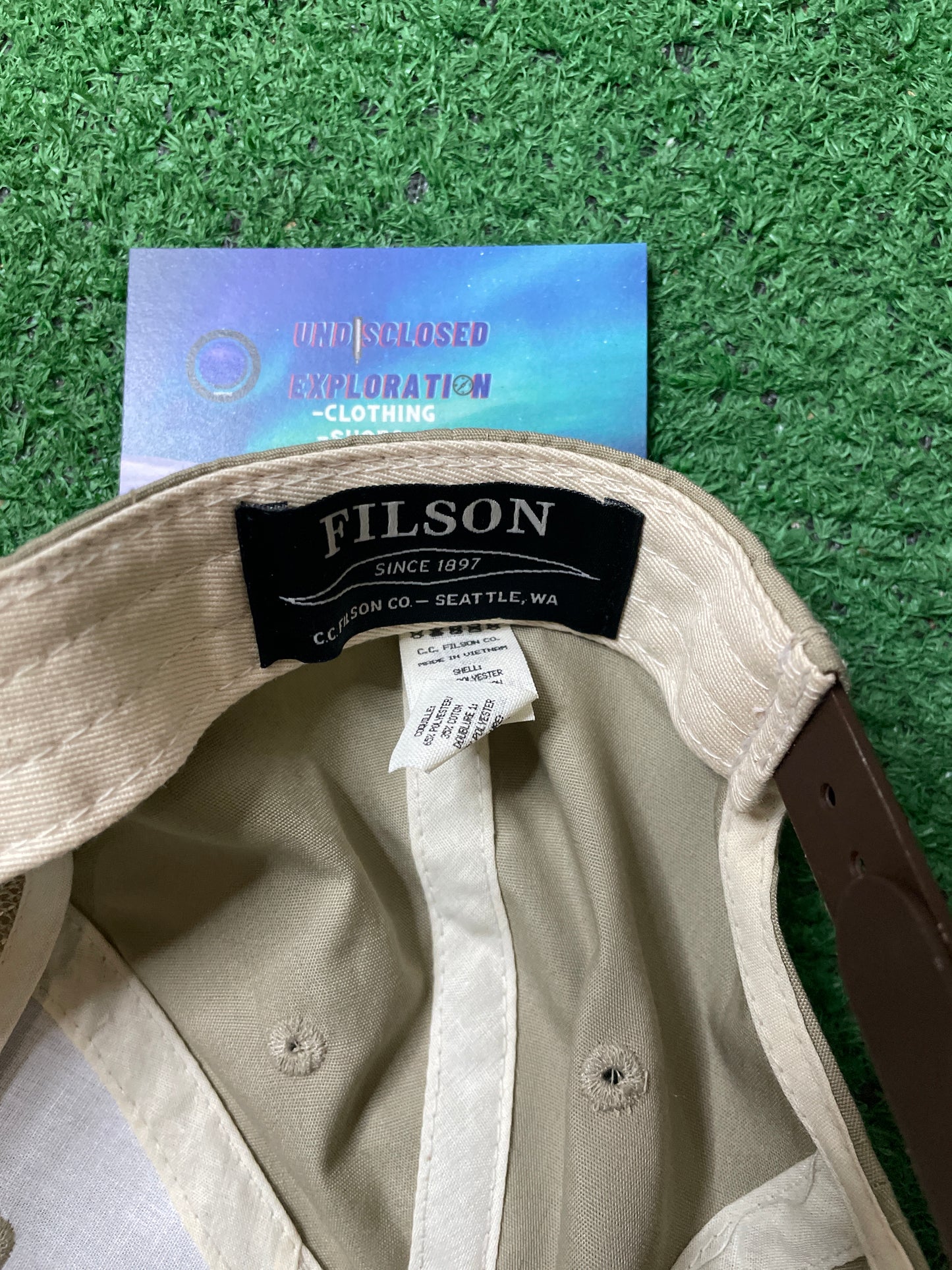 Filson logger scenic patch hat