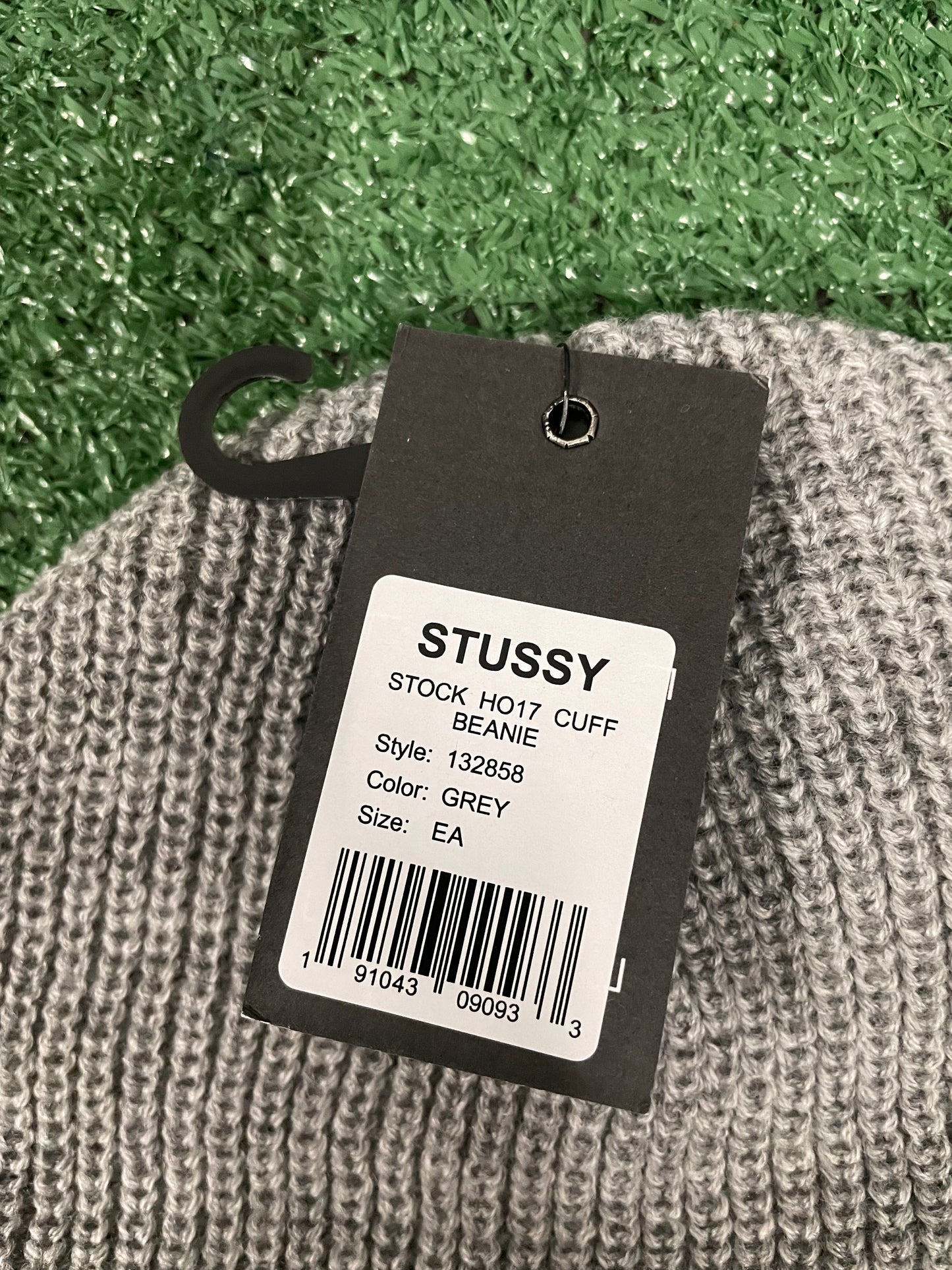 Stussy Grey cuff beanie