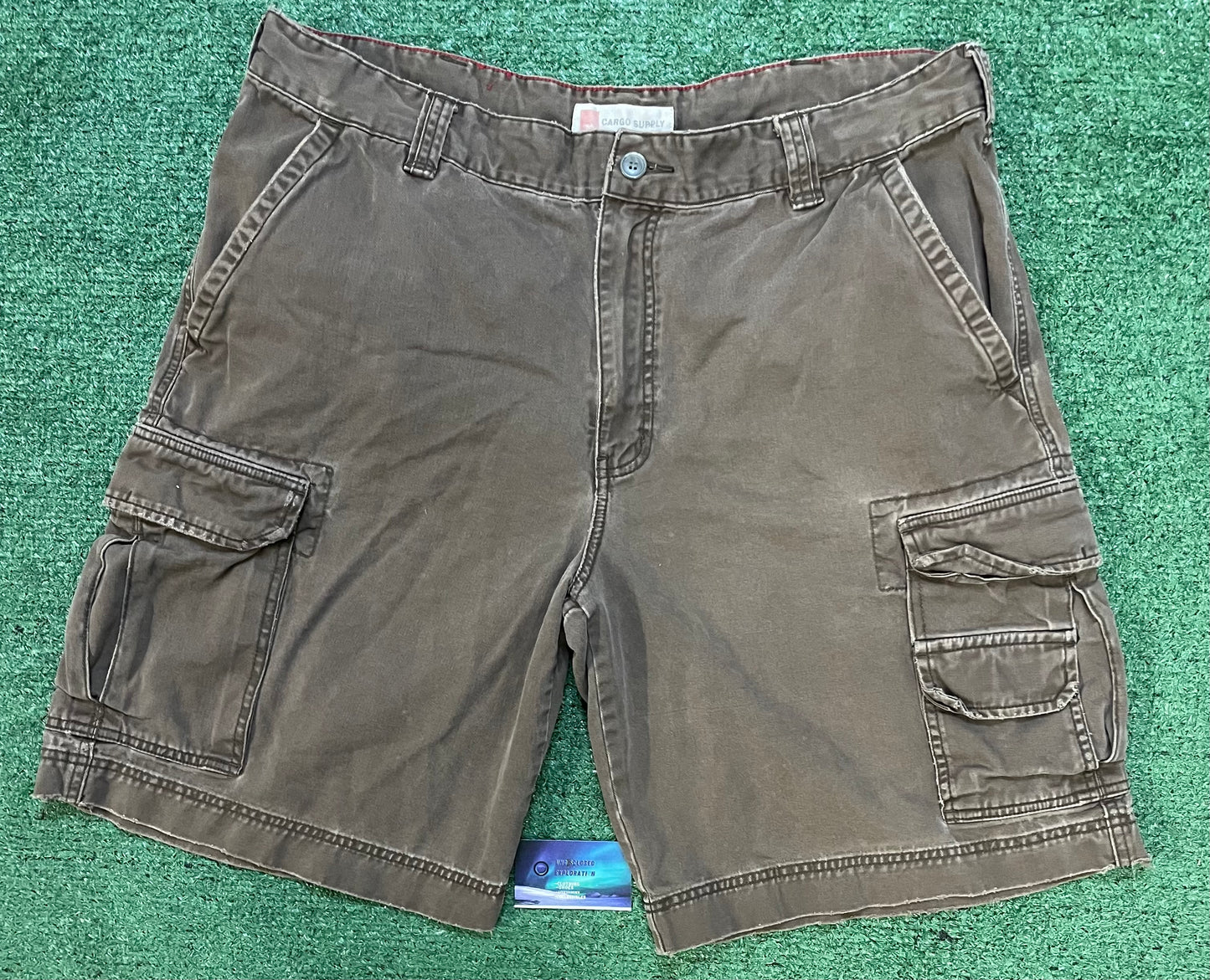 Vintage mossimo brown cargo shorts