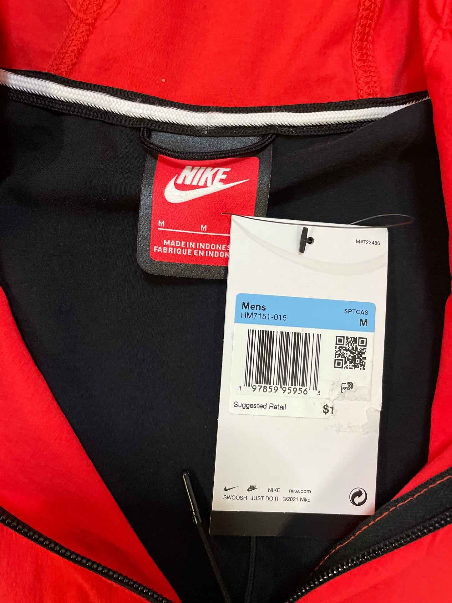 Nike tech fleece windbreaker sweatsuit set