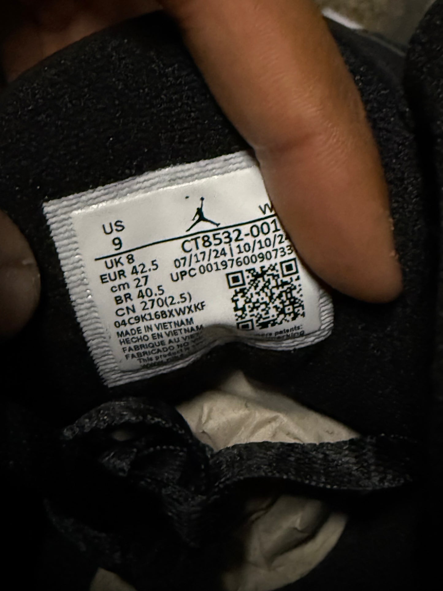 Jordan 3 Black Cat