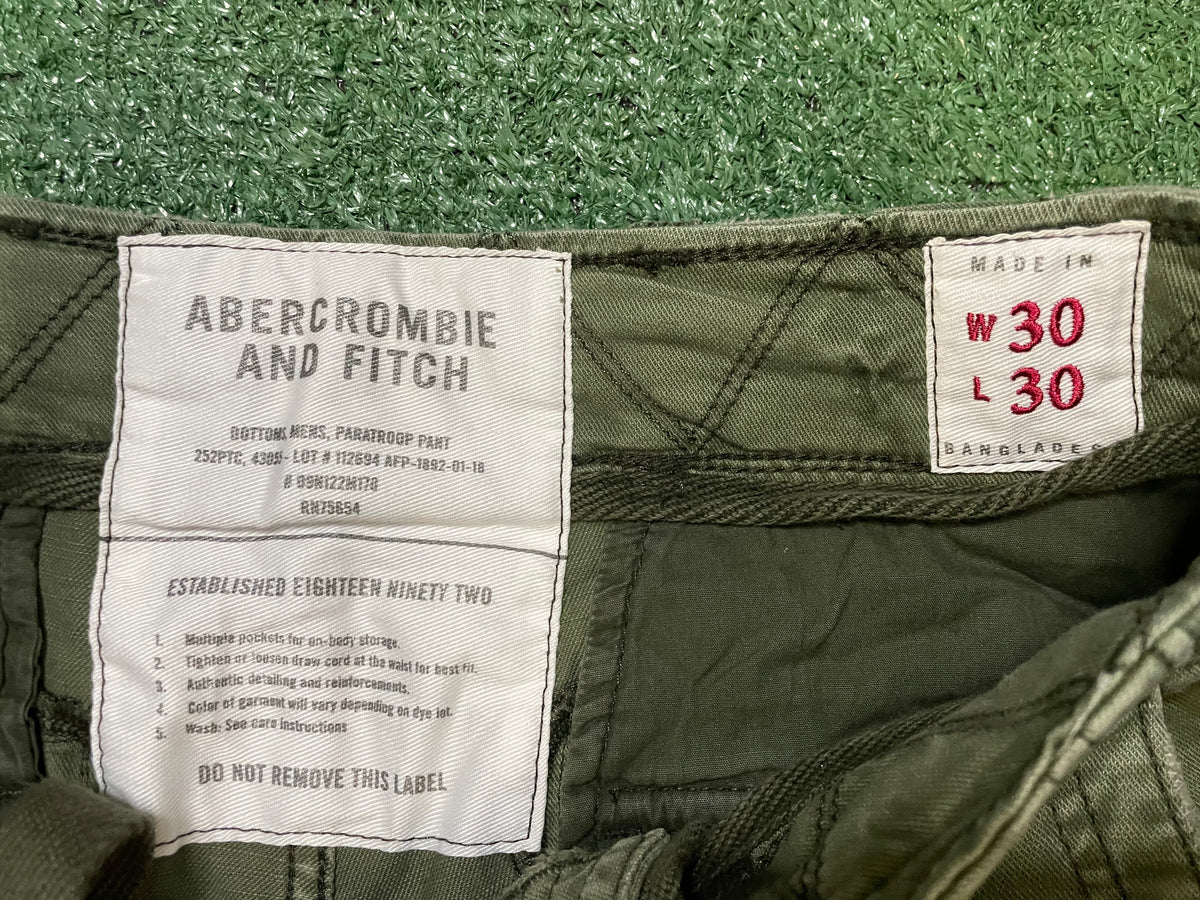 Abercrombie & Fitch olive cargo pants