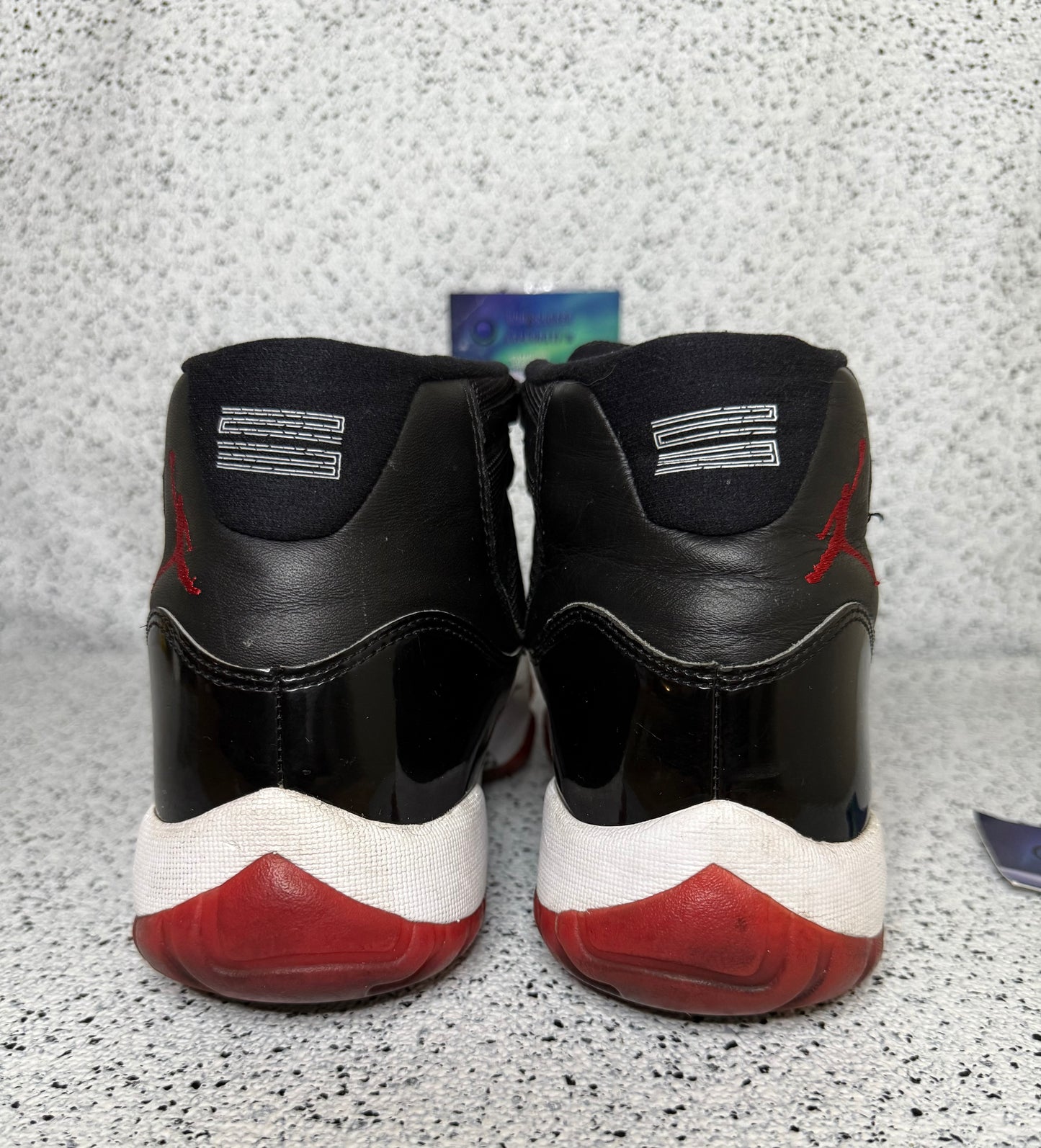 Jordan 11 Bred 10.5 Men/12 Women “Preowned”