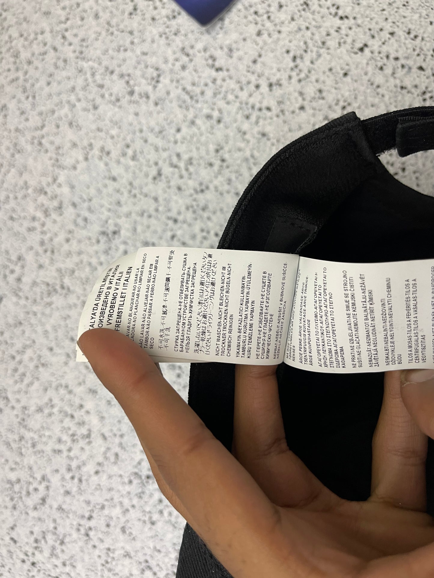 Versace Zebra Print Hat