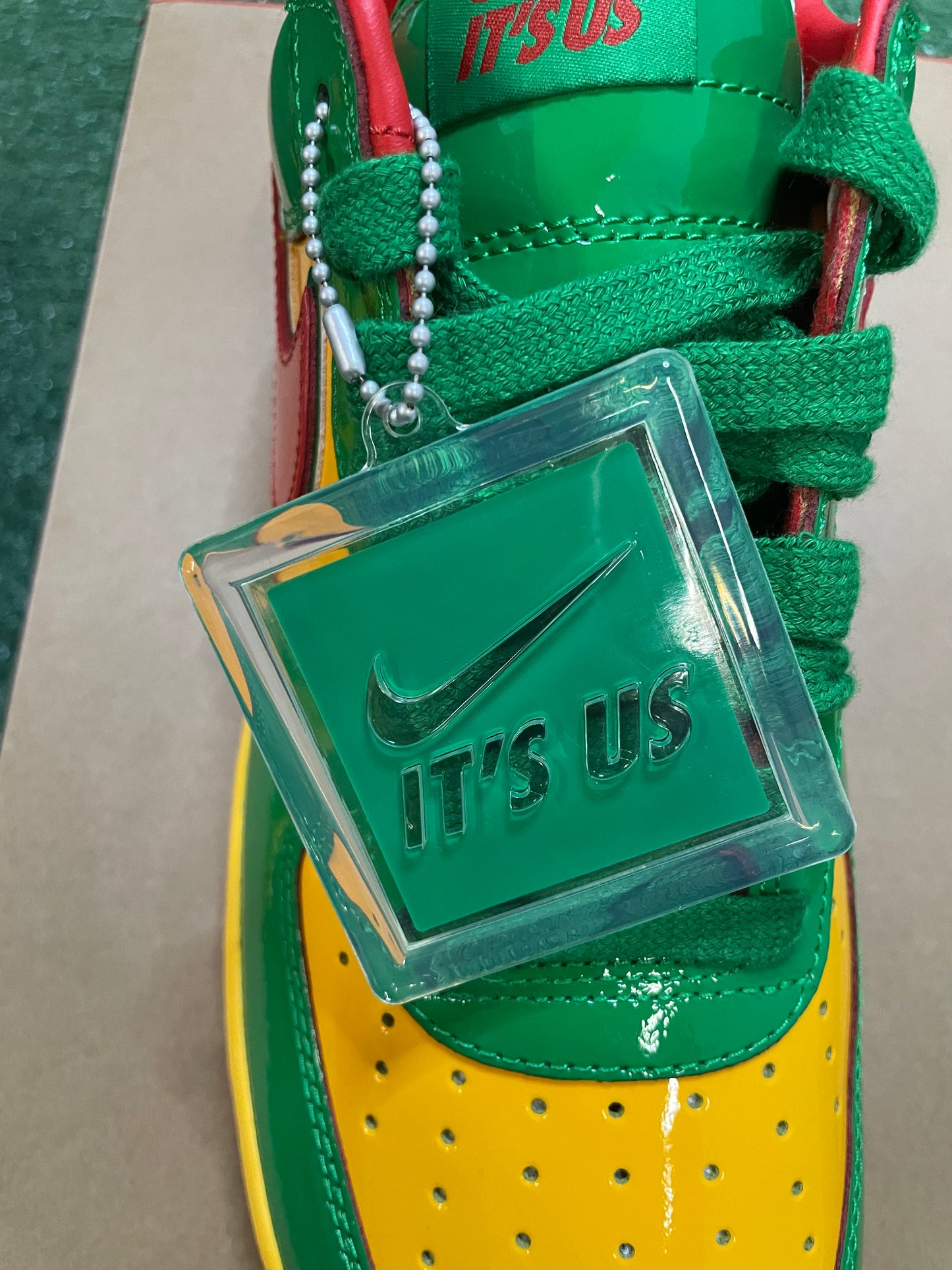 Nike Air Force 1 low X concrete boys lil yachty lucky green