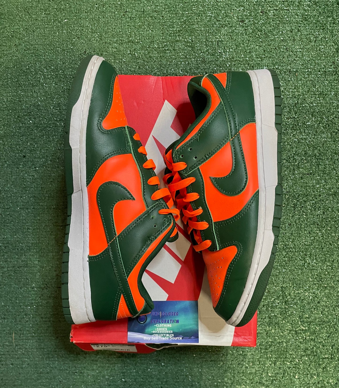Nike Dunk Low hurricane size 9.5men/11women