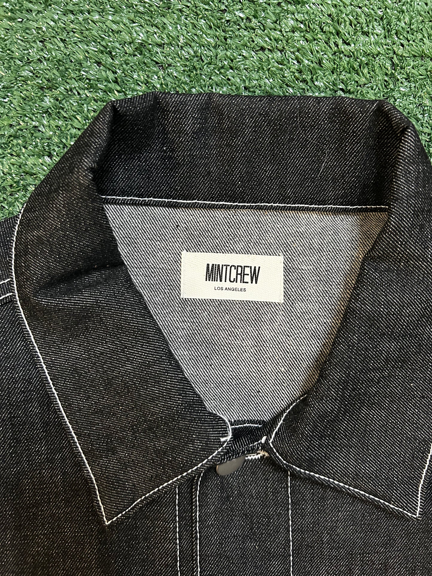 Mint crew Los Angeles denim jacket