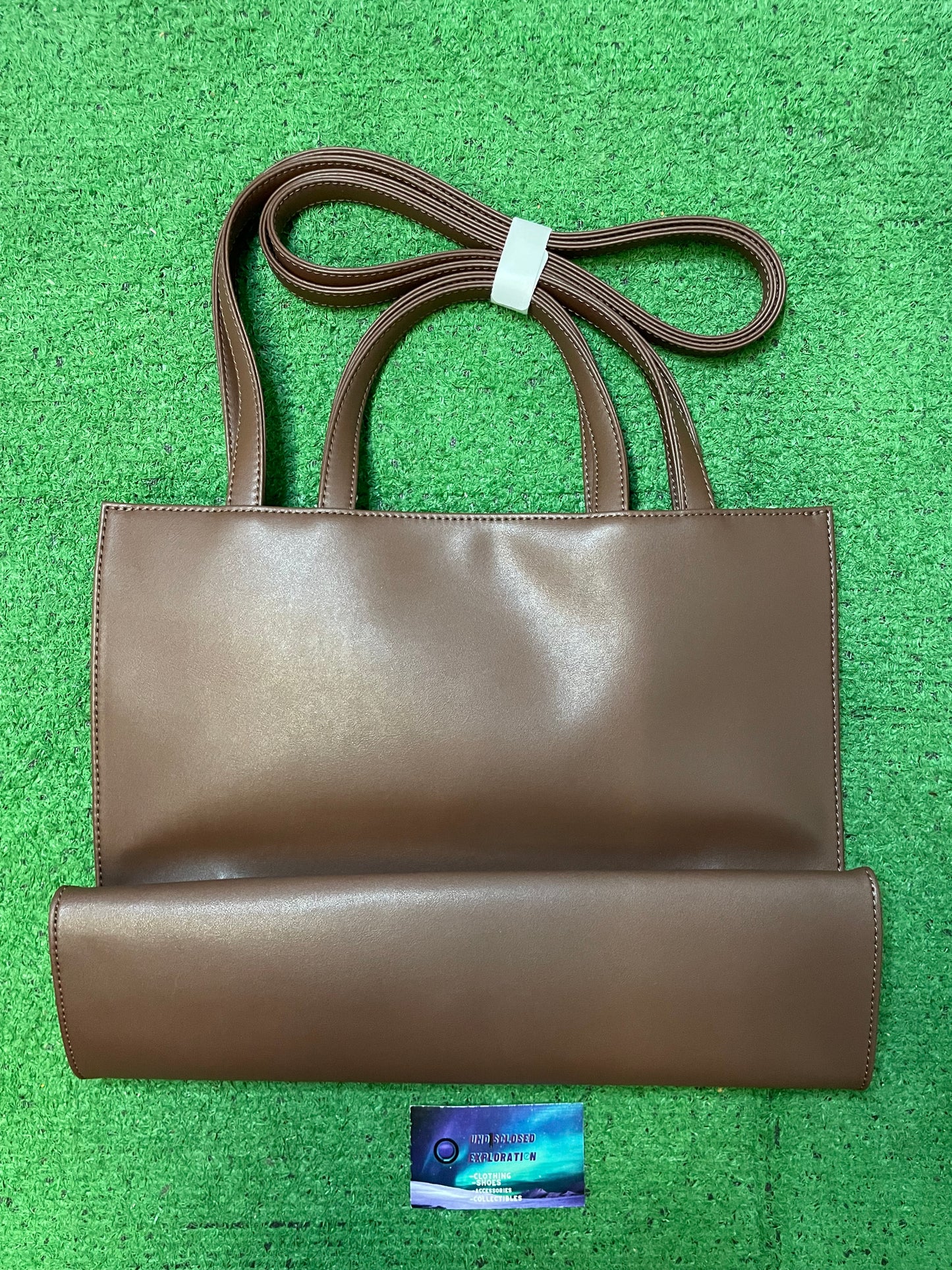 Telfar medium chocolate bag