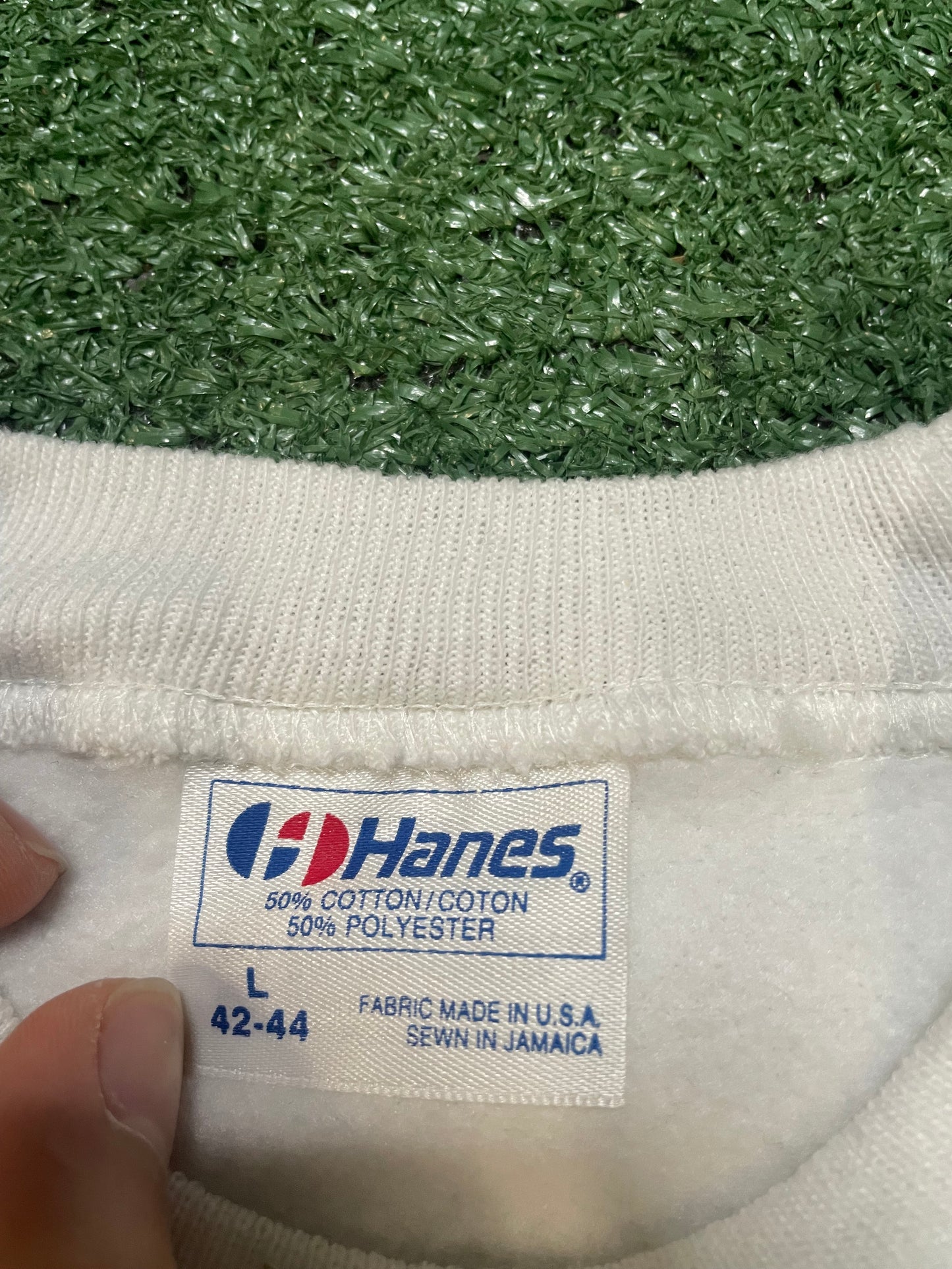 Vintage 1980s Espresso Country white crewneck