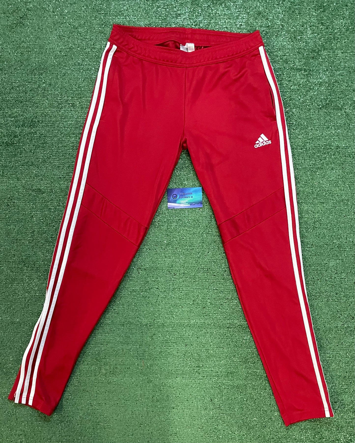 Adidas Red track pants