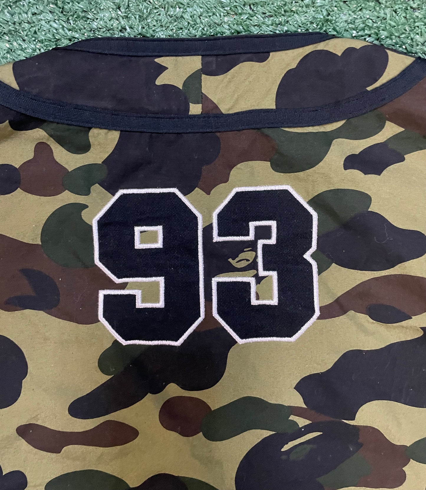 Bape 1st camo Baseball jersey