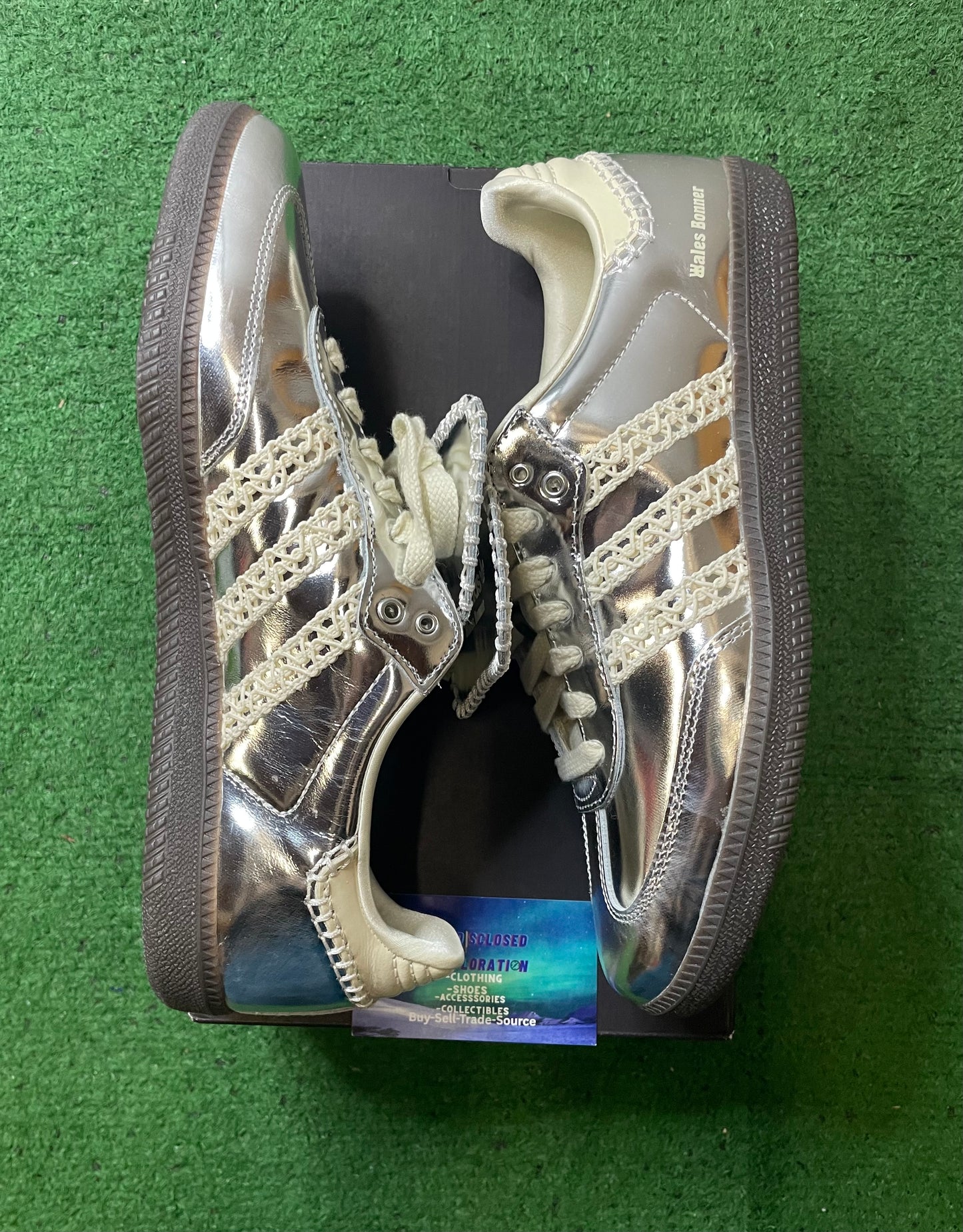 Adidas X Wales Bonner silver samba