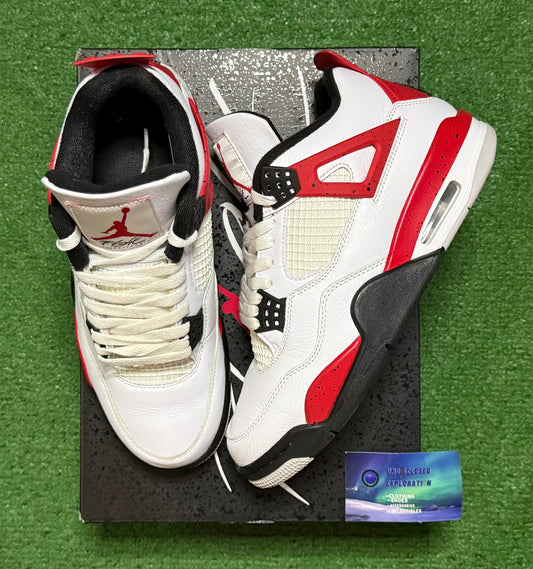 Jordan 4 Red Cement 9.5 Men/ 11 Women “Preowned”