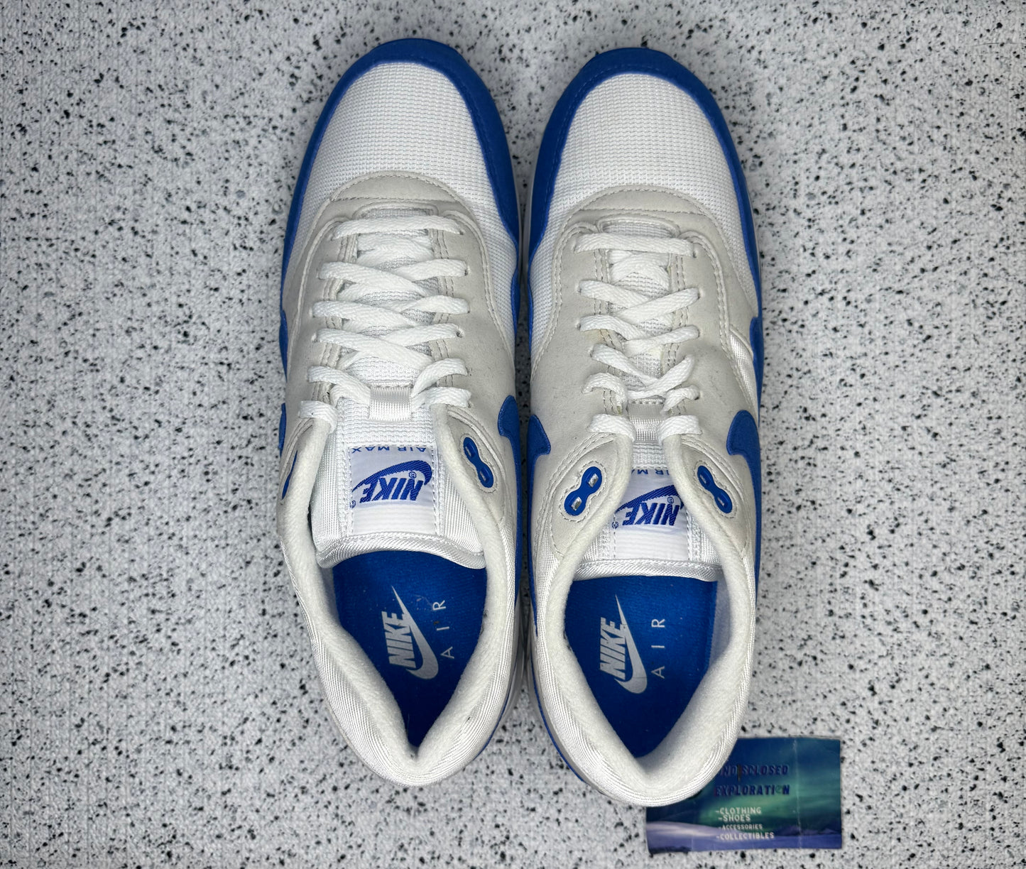 Nike Air Max 1 Big Bubble Royal 10.5 Men/12 Women “Preowned”