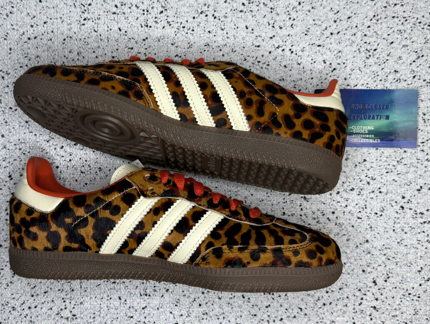 Adidas Samba Preloved Red Leopard