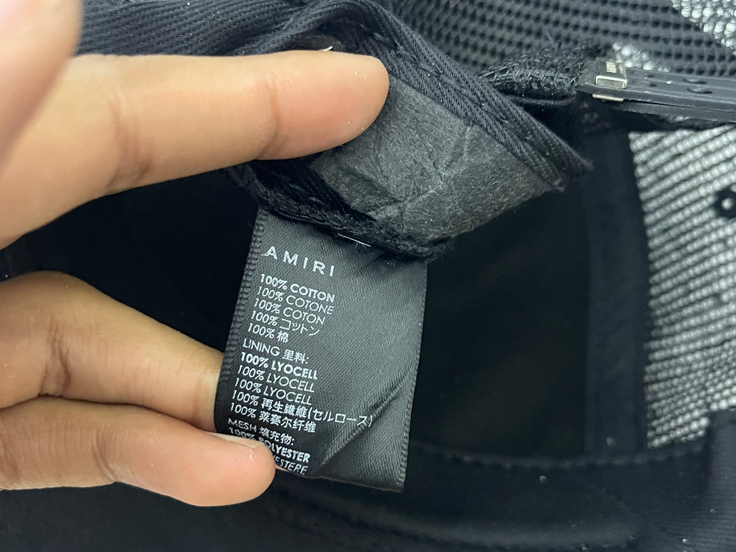 Mike Amiri Logo Trucker Hat