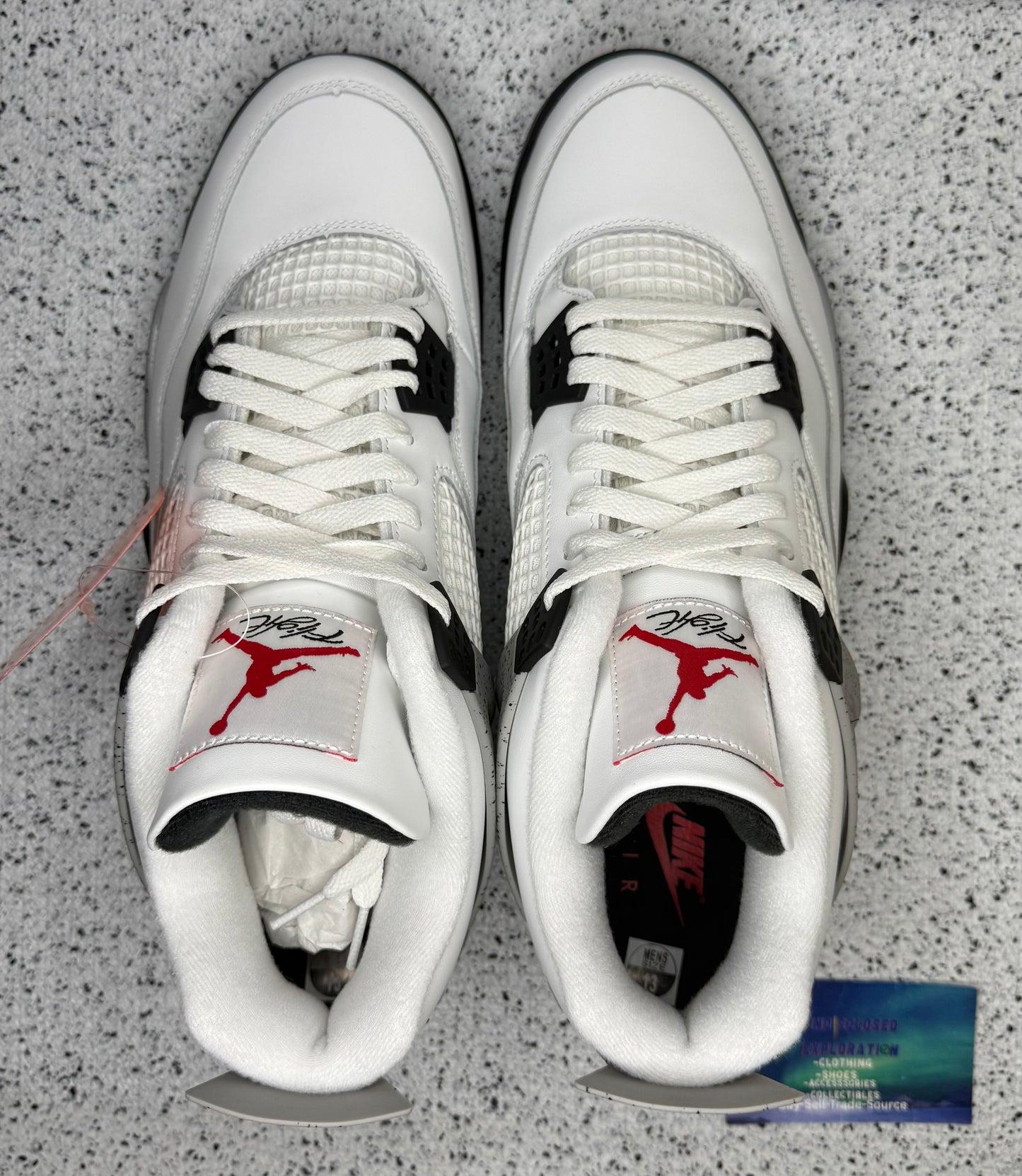 Jordan 4 White Cement