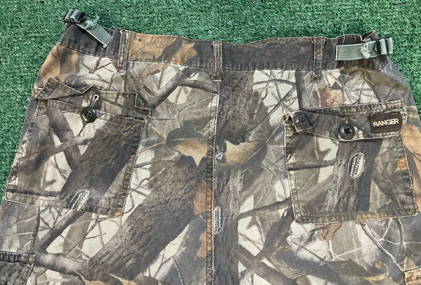 Vintage real tree camo cargo pants