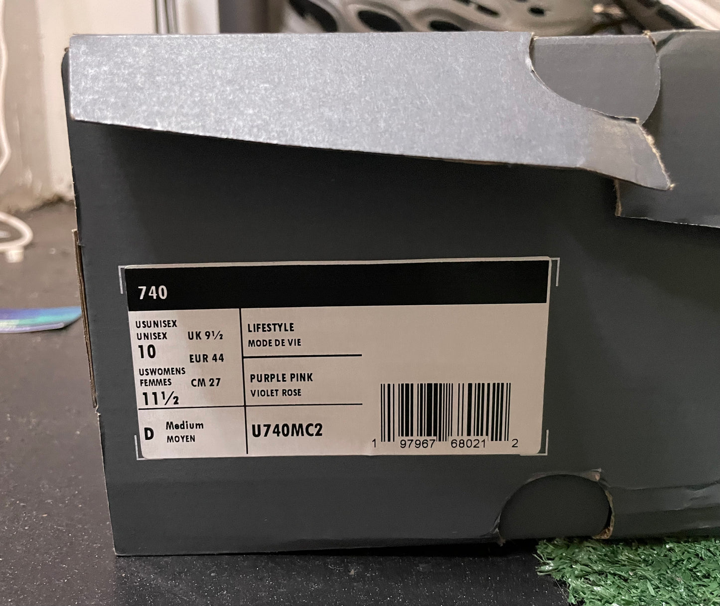 New Balance 740V2 Concord grape sun