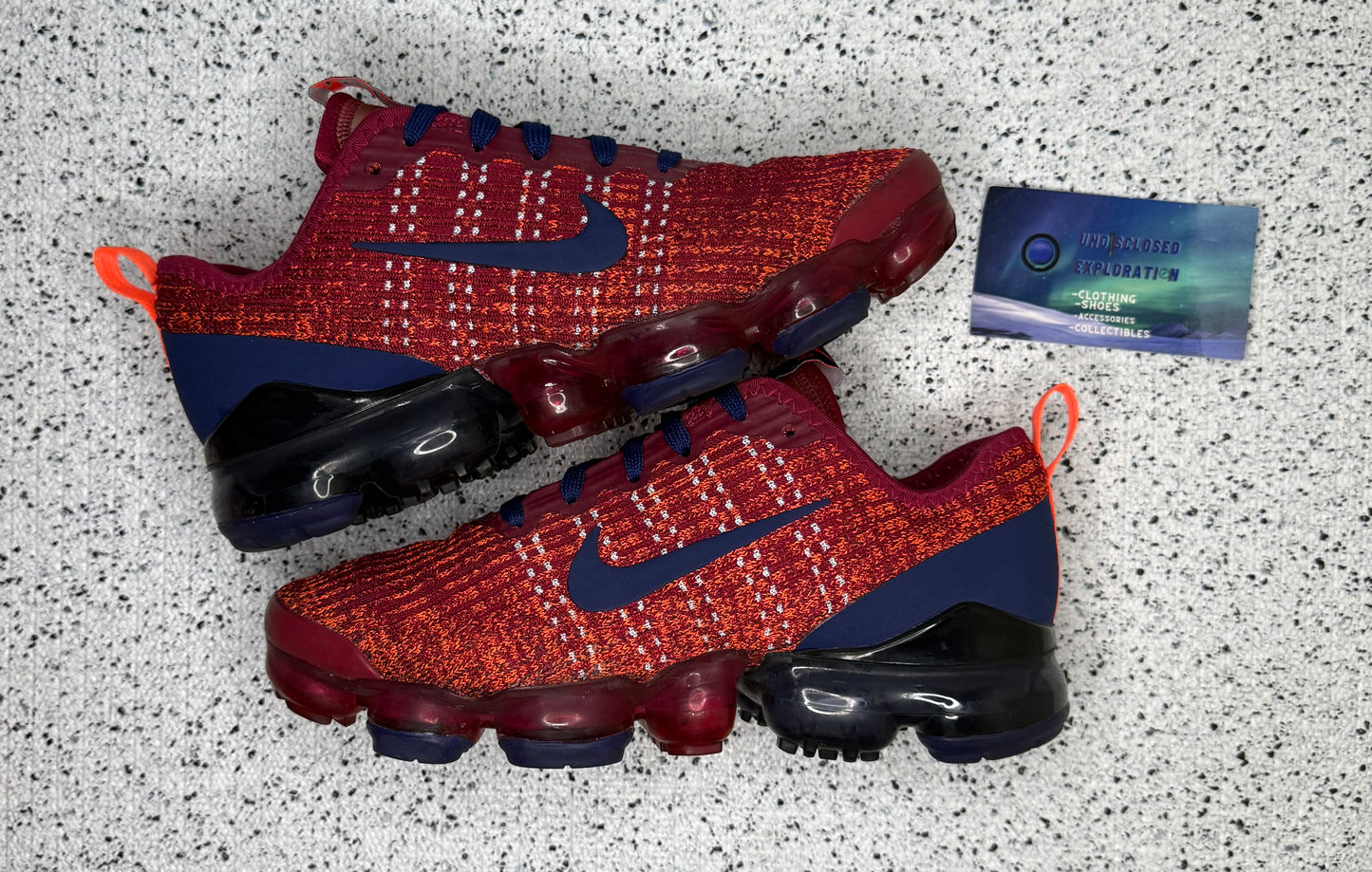 Nike Vapormax Flyknit Noble Red 4.5 Youth/6 Women