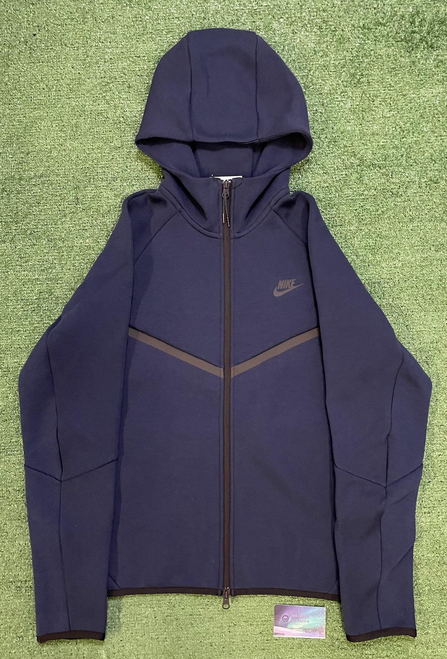 Nike tech fleece navy blue sweatsuit