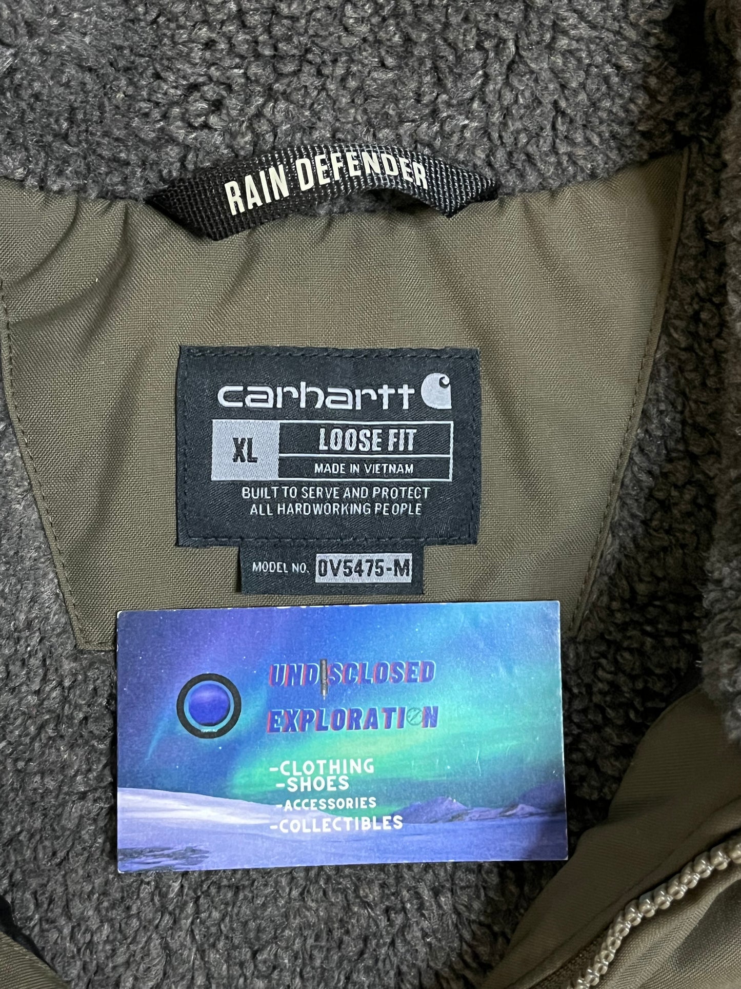 Carhartt Montana olive vest