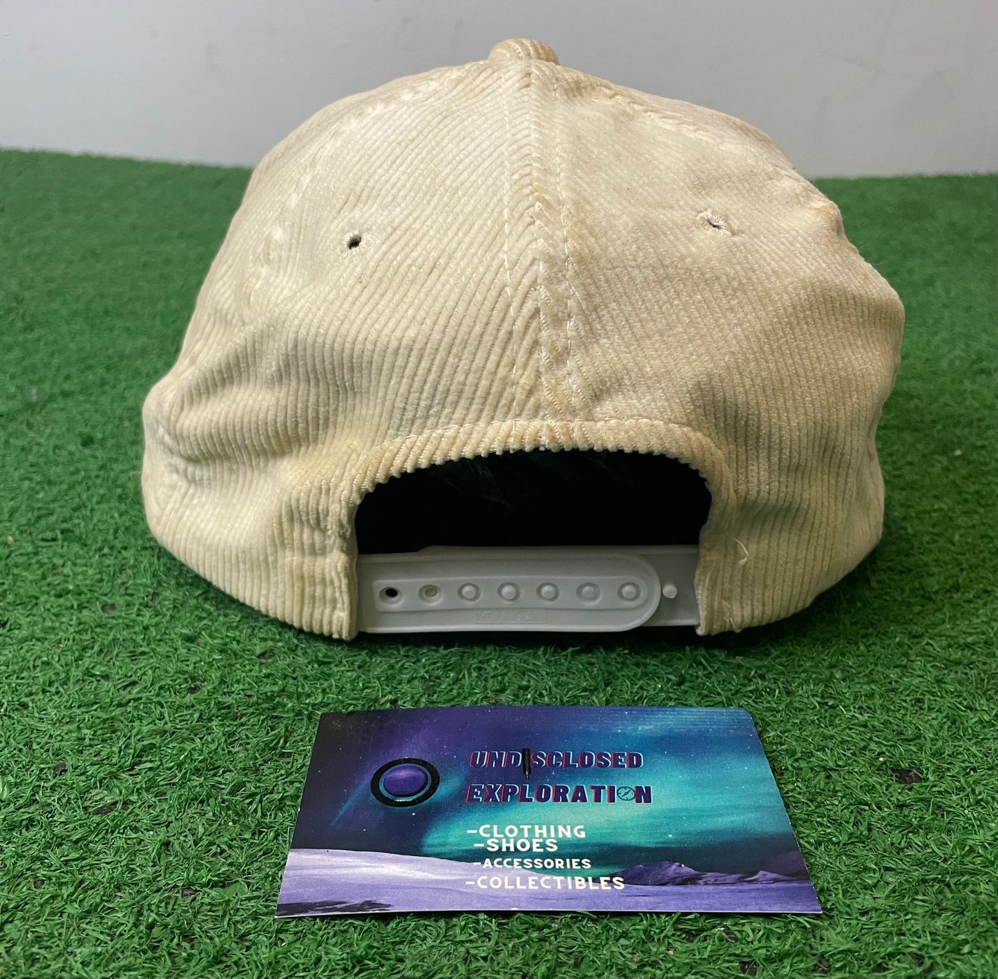 Vintage 1980s Los Angeles Lakers NBA Back to Back Champions corduroy hat