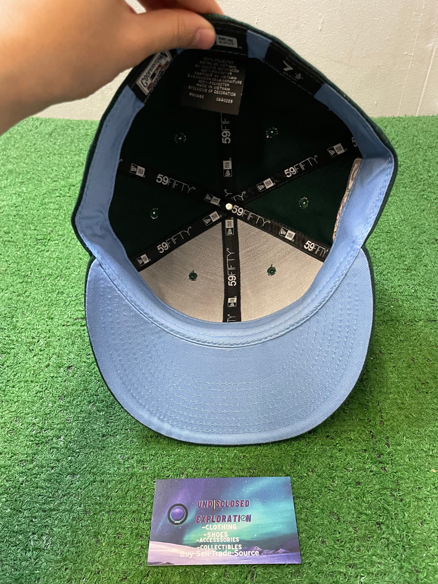 Seattle Mariners Kelly green 20th anniversary fitted new era hat