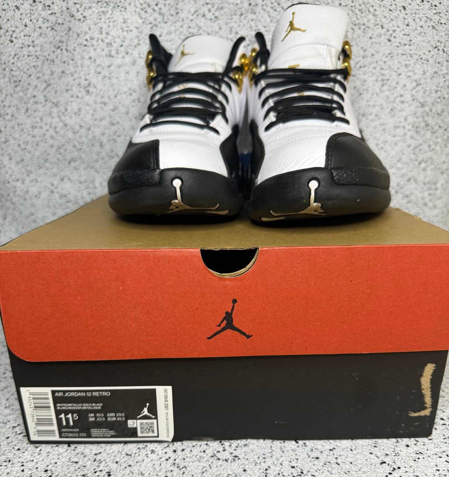 Jordan 12 Royalty 11.5 Men/13 Women “Preowned”