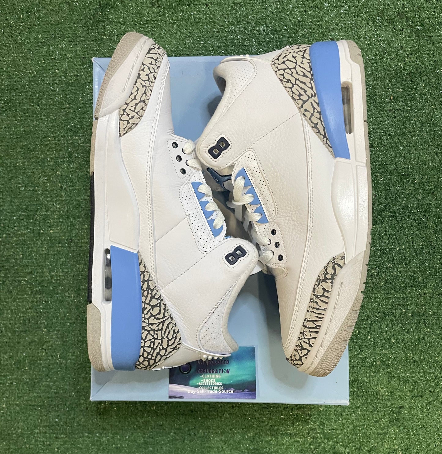 Air Jordan 3 UNC size 10.5men/12women