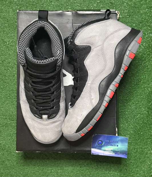 Jordan 10 Cool Grey 11 Men/12.5 Women “Preowned”