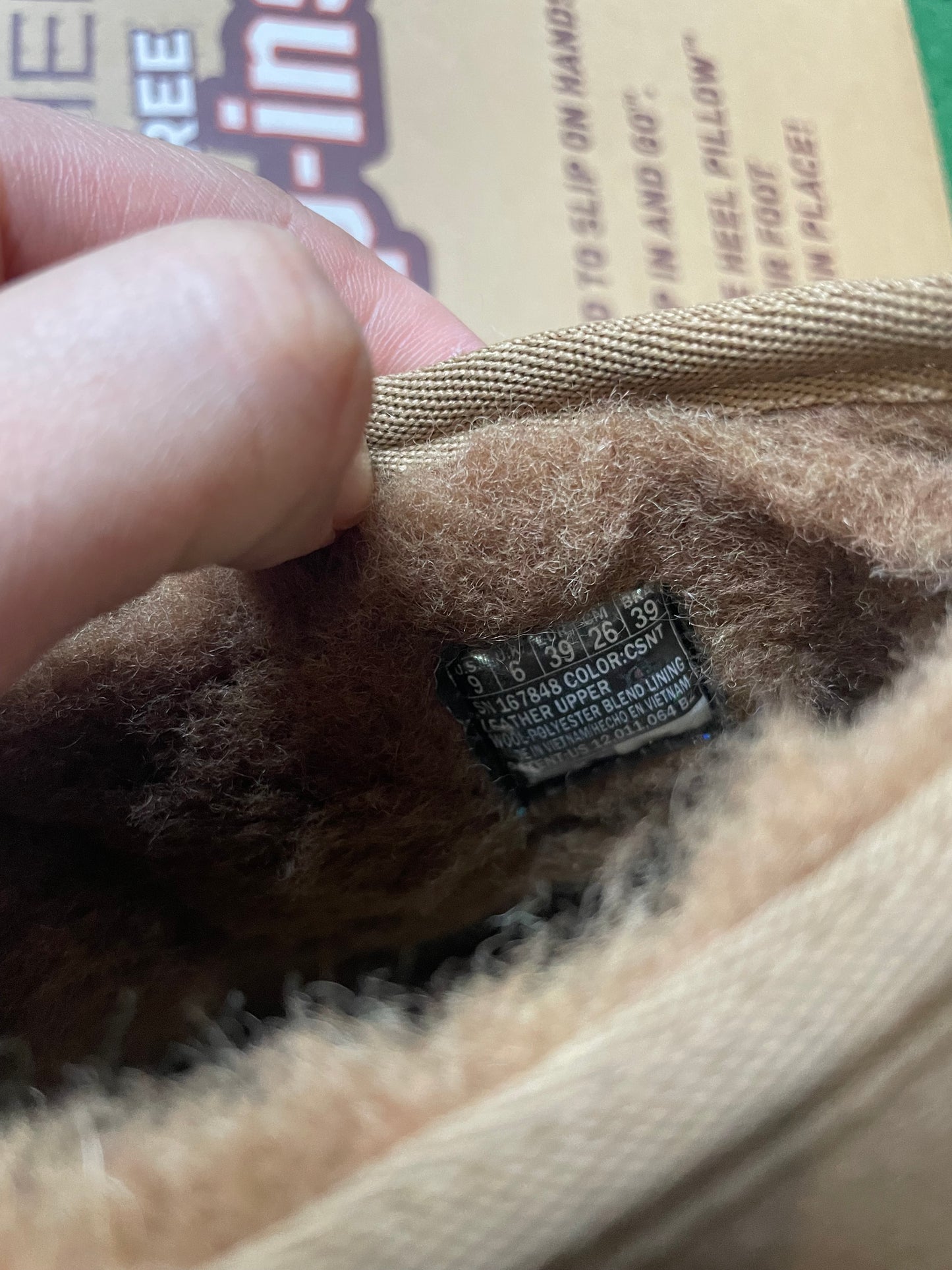 Skechers slip ins keepsake cozy mini chestnut