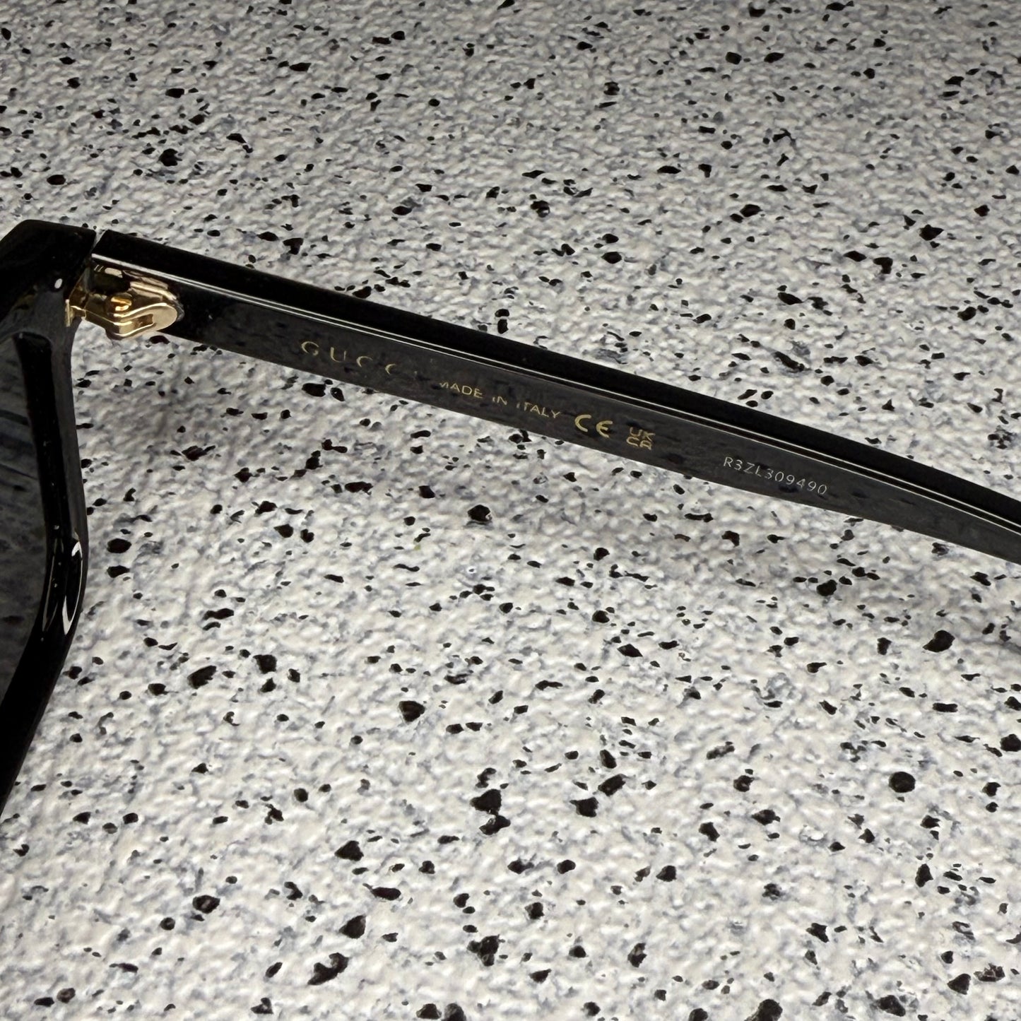 Gucci 5/ mm Polarized Rectangular Sunglasses