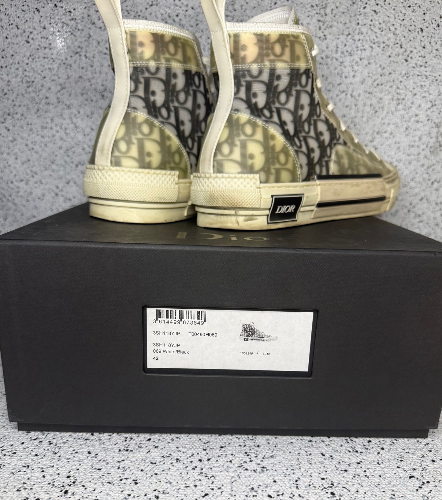 Dior B23 Oblique 42 EU/9 Men “Preowned”