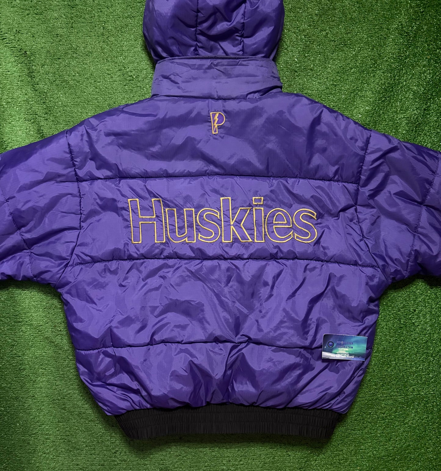 Vintage Washington Huskies Jacket Reversible Pro Player