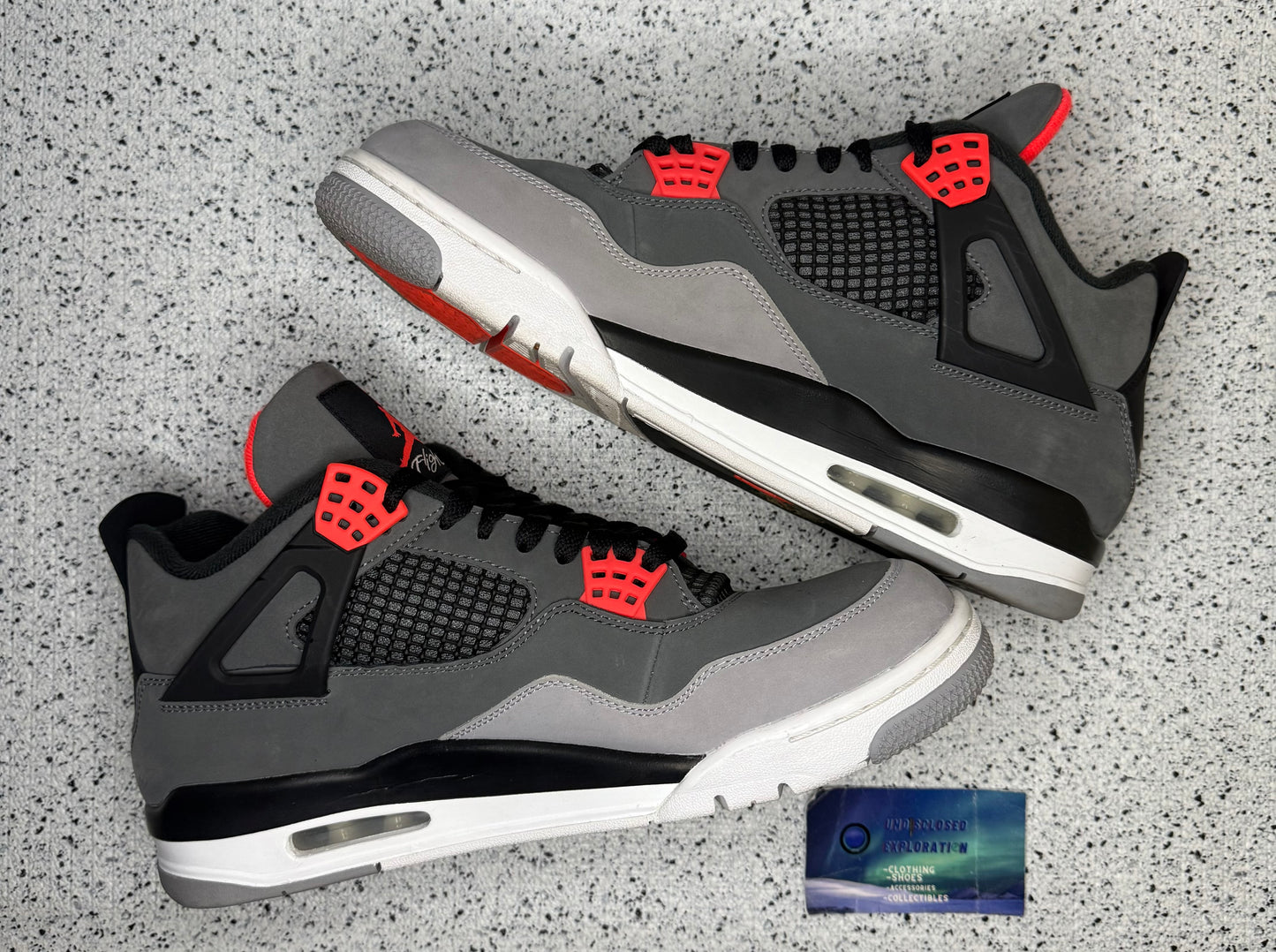 Jordan 4 Infrared 11.5 Men/13 Women “Preowned”