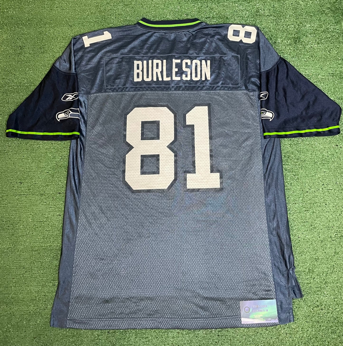 Vintage 2000s Seattle Seahawks #81 Burleson jersey