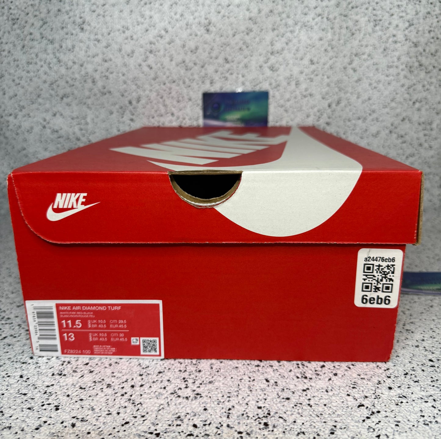 Nike Air Diamond Turf 49ers 11.5 Men/13 Women “Preowned”