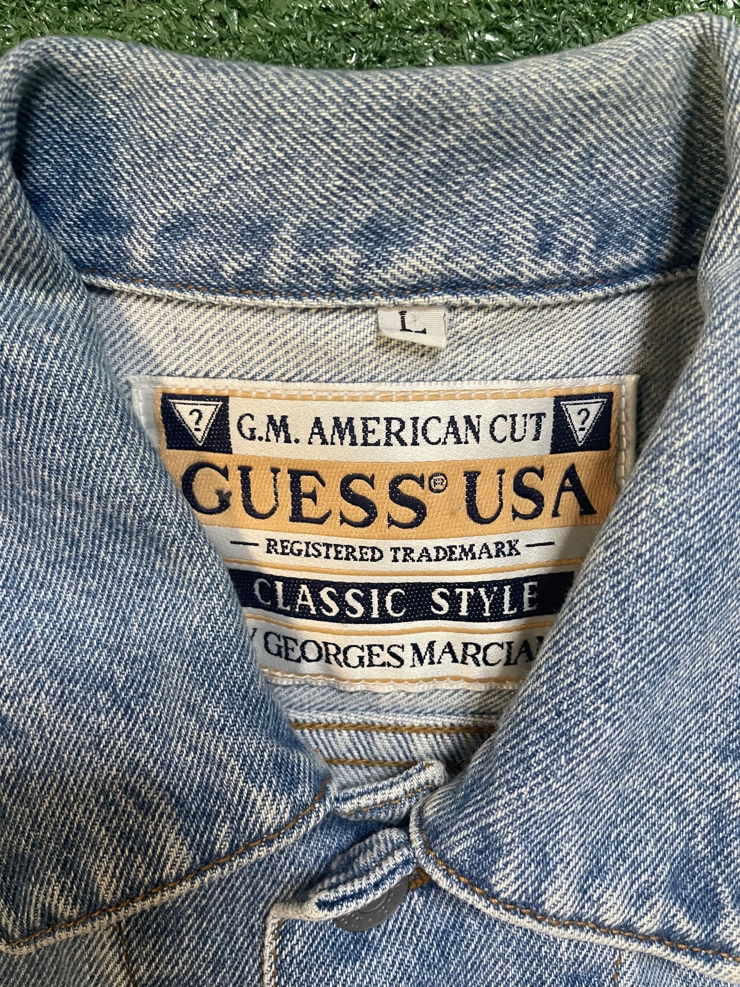 Vintage 1980s Guess Jean jacket