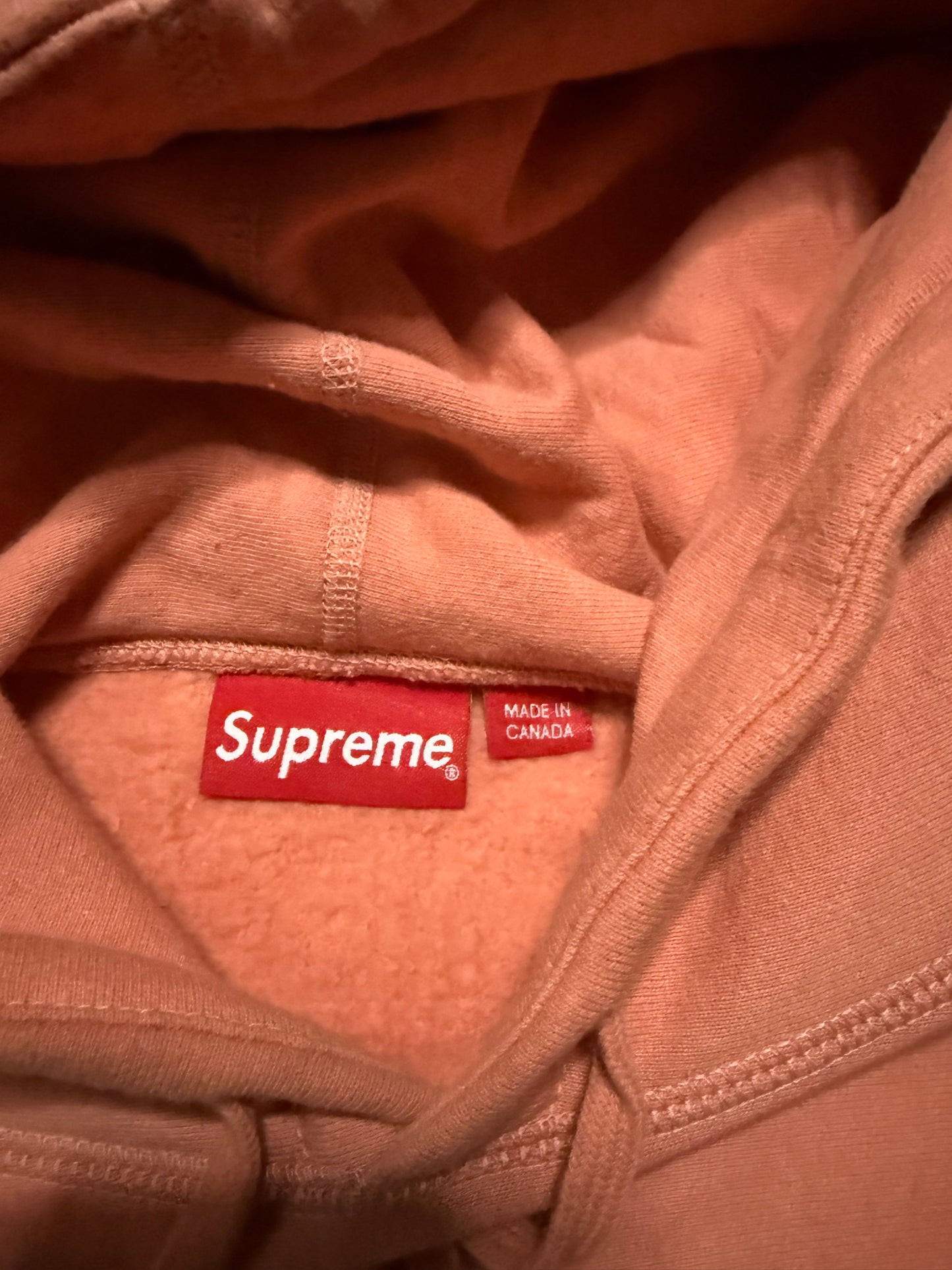 Supreme Small Box Logo Hoodie Dusty Coral
