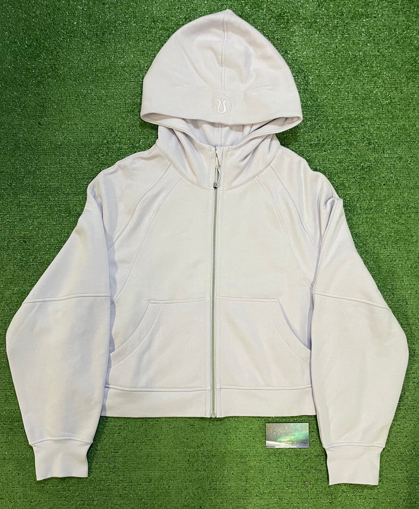 Lululemon Scuba Oversized light violet hoodie