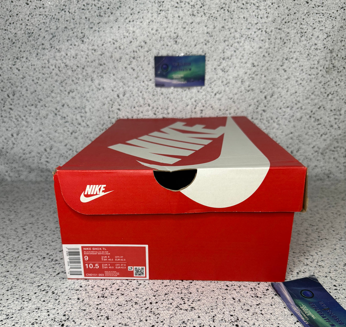 Nike Shox TL Black University Red