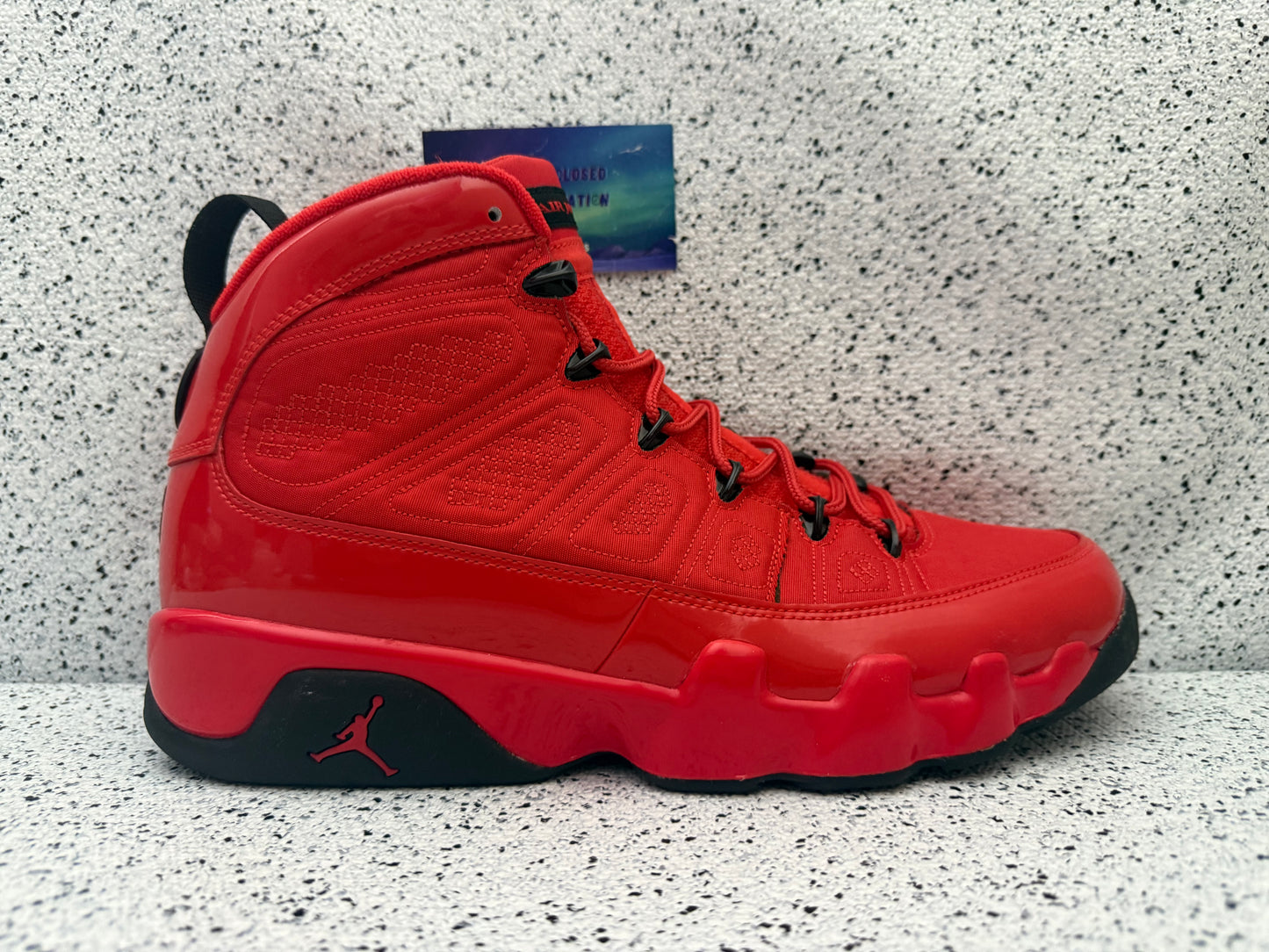 Jordan 9 Chile 11 Men/12.5 Women “Preowned”