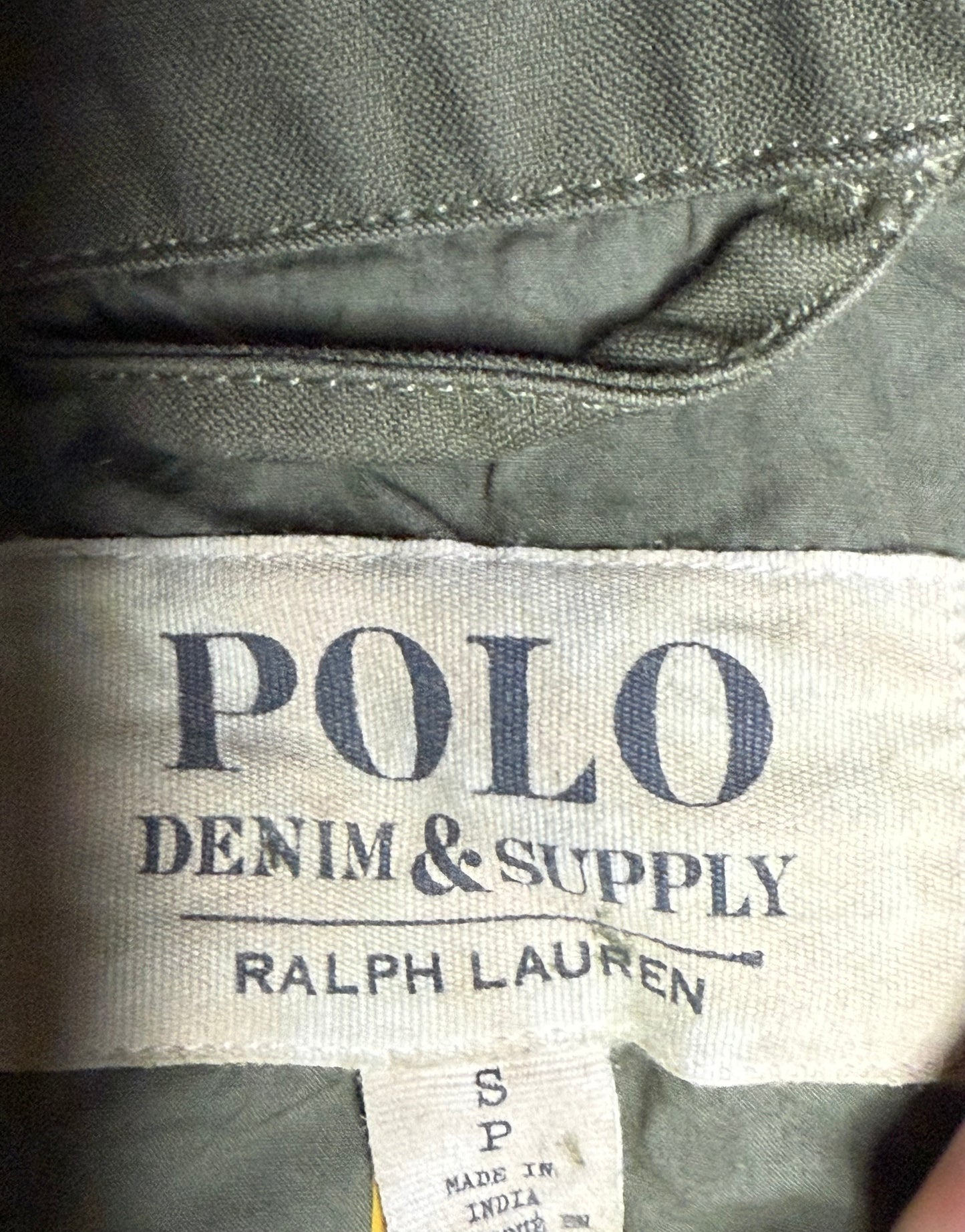 Polo Ralph Lauren Denim Supply Military Utility Jacket