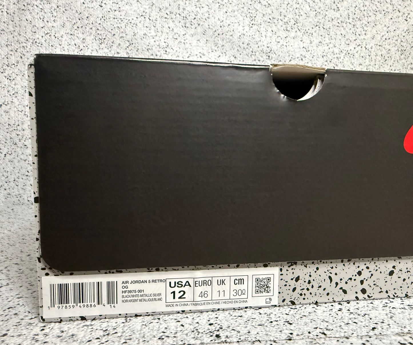 Jordan 5 Black Metallic Reimagined