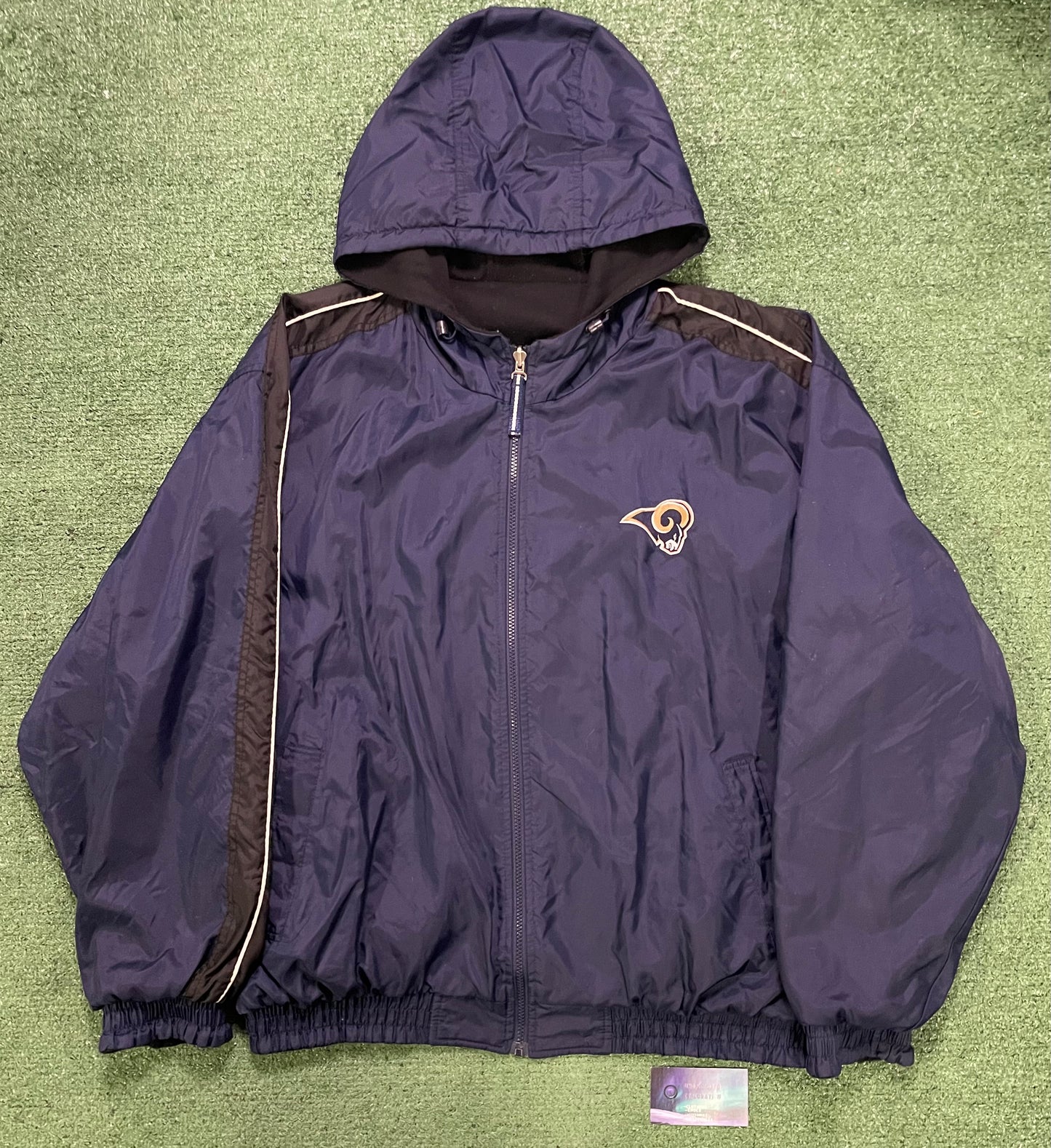 Vintage 1990s Los Angeles rams reversible jacket