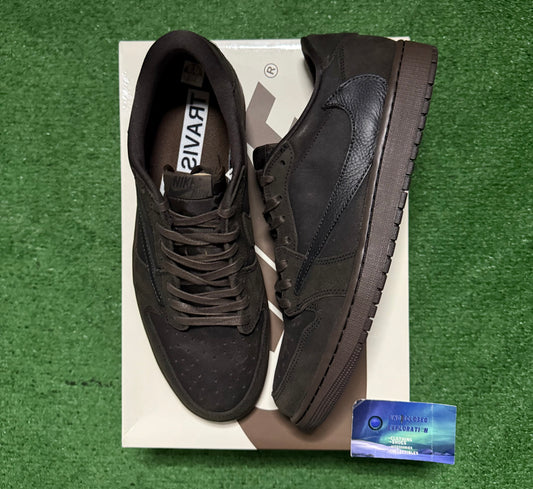 Jordan 1 Low Travis Scott Velvet 12.5 Men/14 Women “Preowned”