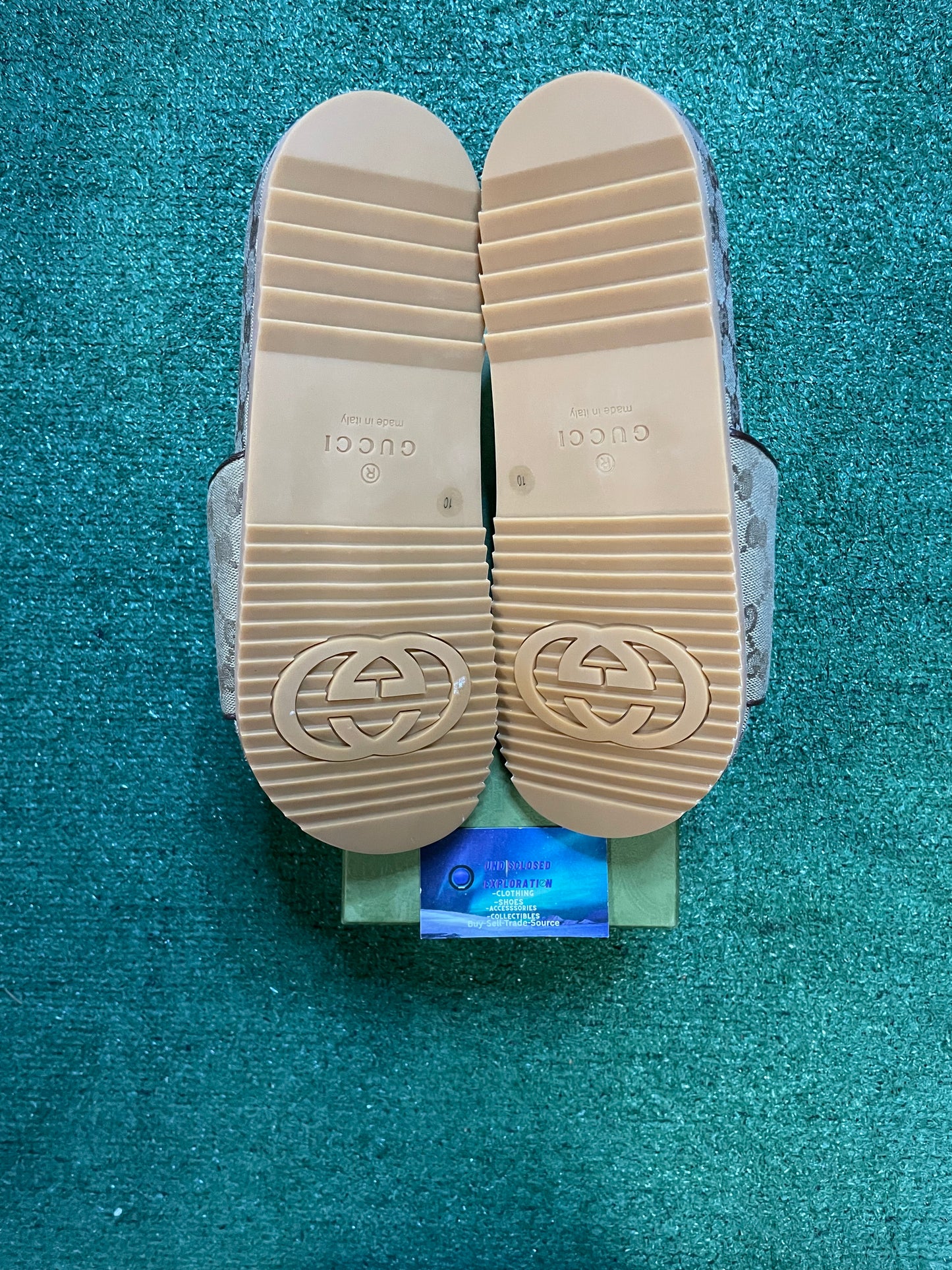 Gucci GG Monogram Beige slide
