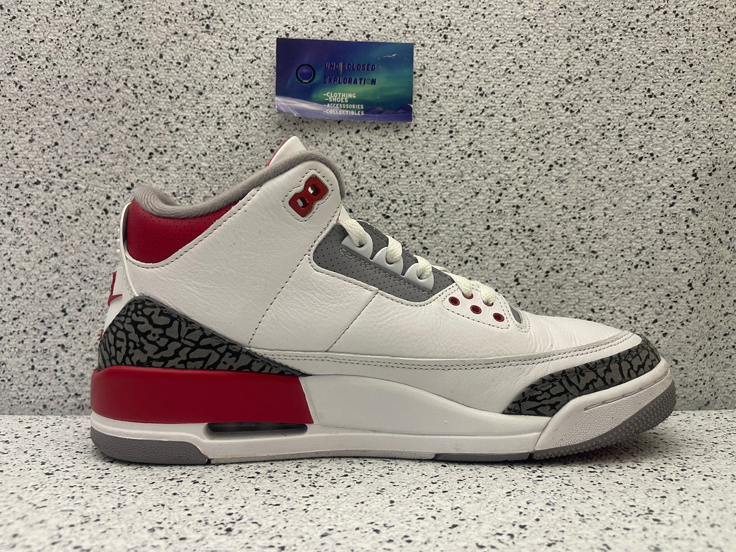 Jordan 3 Fire Red 10 Men/11.5 Women “Preowned”