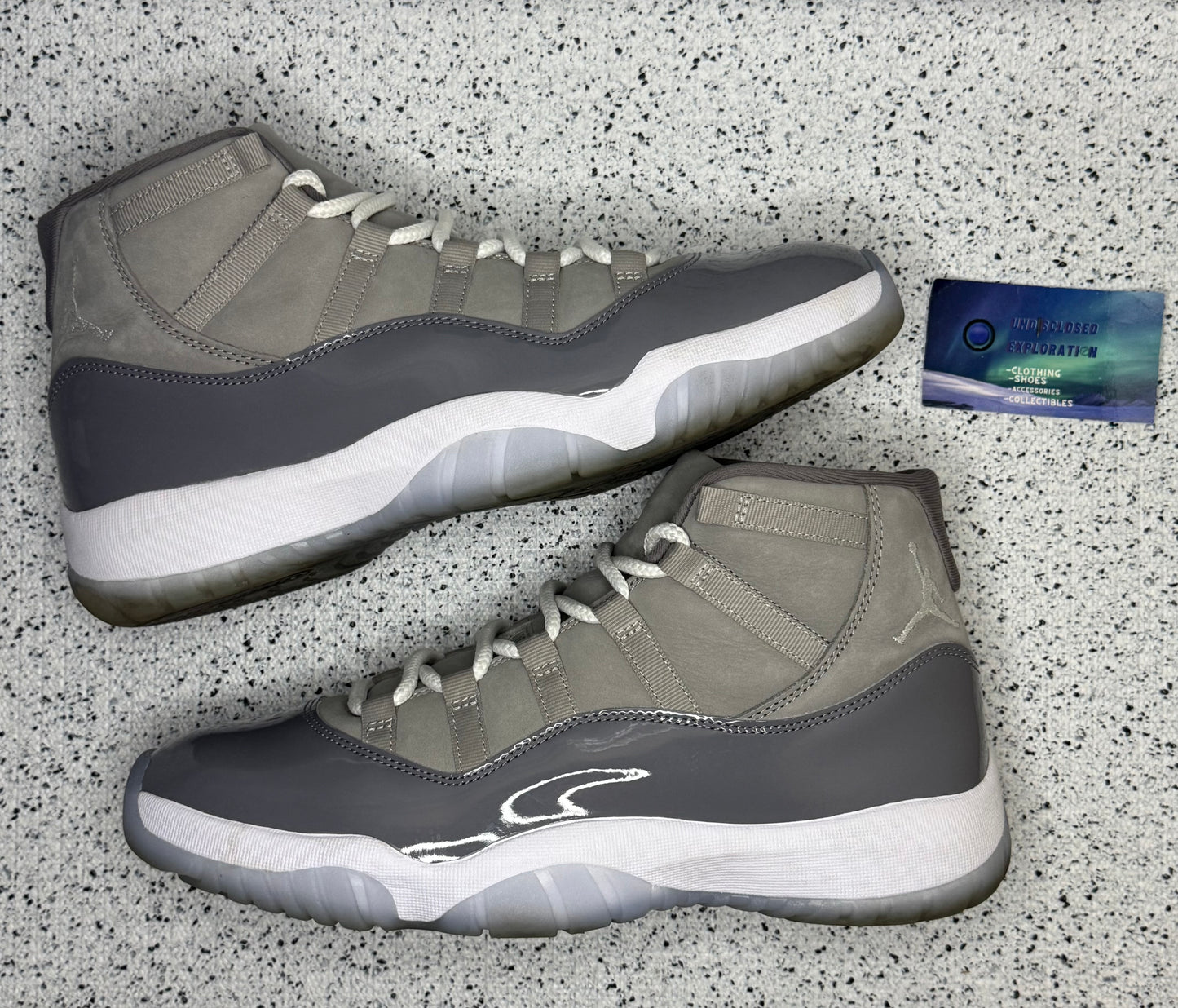 Jordan 11 Cool Grey 11.5 Men/13 Women “Preowned”